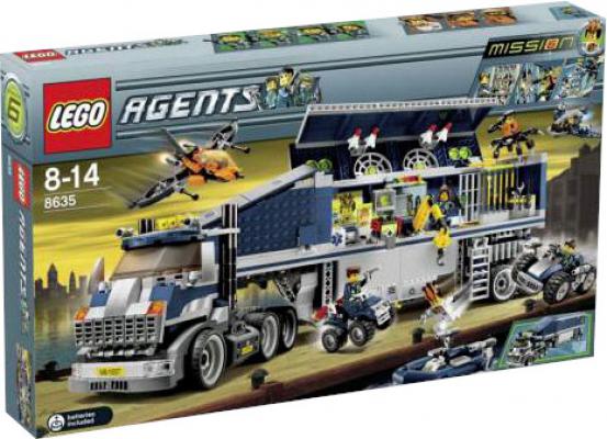 LEGO Bouwstenen 1000-2000 Agents Mission 6: Mobile Command Center (8635), huren vanaf €6,25/week