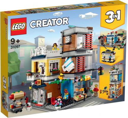LEGO Creator Woonhuis, Dierenwinkel en Cafe - 31097C (31097), huren vanaf €4,00/week