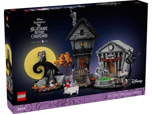LEGO Ideas Disney Tim Burton's The Nightmare Before Christmas - 21351-NEW (21351), huren vanaf €11,50/week