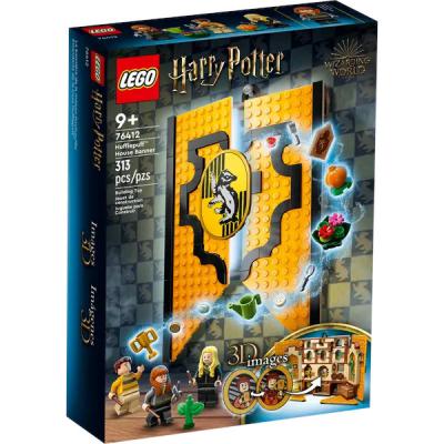 LEGO Harry Potter Huffelpuf huisbanner - 76412-NEW (76412), huren vanaf €3,00/week