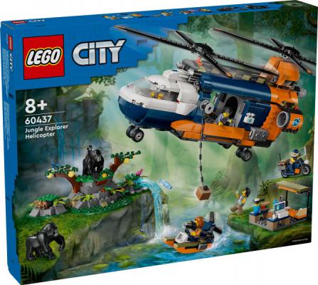LEGO City Jungleonderzoekers: helikopter bij de basis - 60437-NEW (60437), huren vanaf €6,50/week