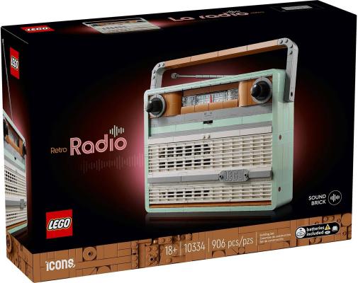 LEGO Nieuw Icons Retro radio - 10334-NEW (10334), huren vanaf €6,50/week