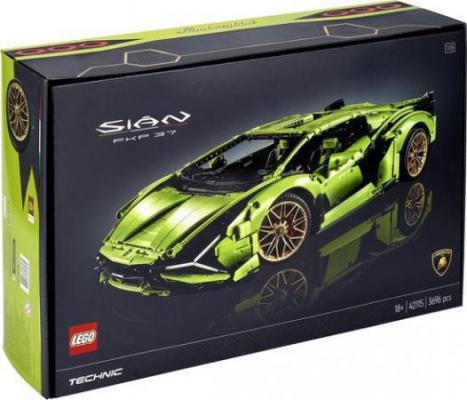LEGO Bouwstenen 3000-4000 Technic Lamborghini Sian FKP 37 (42115), huren vanaf €11,75/week