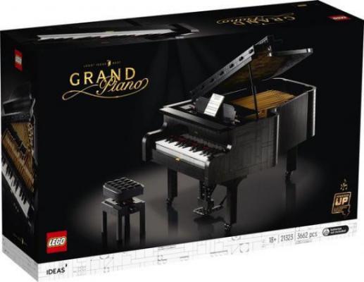 LEGO Bouwstenen 3000-4000 Ideas Vleugelpiano - 21323C (21323C) — 3.600 stukjes, huren vanaf €12,75/week