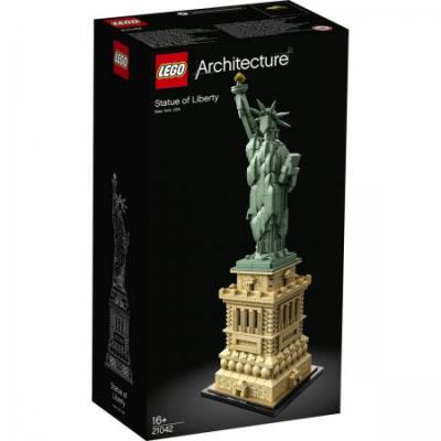 LEGO Architecture Vrijheidsbeeld - 21042T (21042T) — 1.685 stukjes, huren vanaf €5,00/week