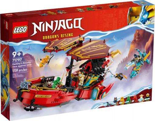 LEGO Ninjago Destinys Bounty  race tegen de klok (71797) — 1.739 stukjes, huren vanaf €9,75/week