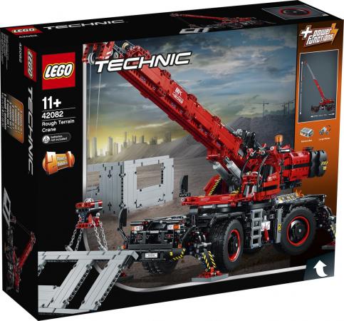 LEGO Bouwstenen 4000-5000 Technic Kraan voor alle Terreinen - 42082L (42082L) — 4.050 stukjes, huren vanaf €10,75/week