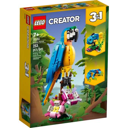 LEGO Creator 3-in-1 Creator 3in1 Exotische papegaai - 31136-NEW (31136), huren vanaf €2,25/week