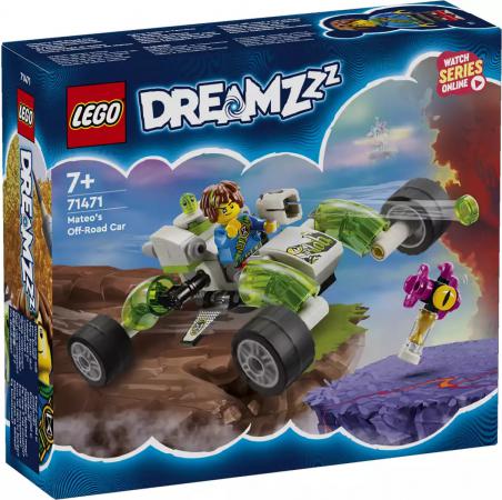 LEGO Bouwstenen 0000-1000 Dreamz Mateos terreinwagen (71471), huren vanaf €1,25/week