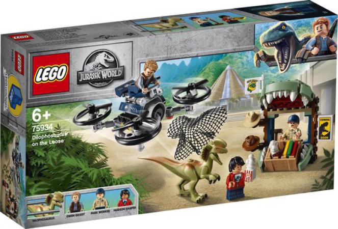 LEGO Bouwstenen 0000-1000 Jurassic World Dilophosaurus Ontsnapt (75934), huren vanaf €2,00/week