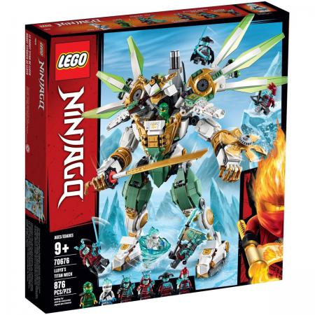 LEGO Ninjago Titanium Mecha van Lloyd (70676), huren vanaf €5,75/week