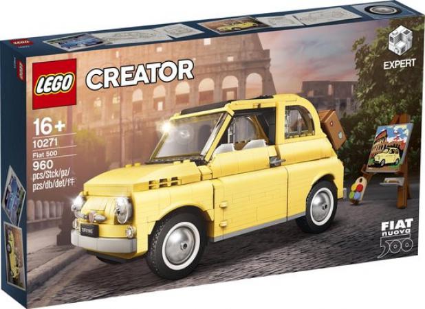 LEGO Bouwstenen 0000-1000 Creator Expert Fiat 500 (10271), huren vanaf €4,25/week