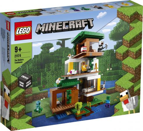 LEGO Bouwstenen 0000-1000 Minecraft De Moderne Boomhut (21174), huren vanaf €6,00/week