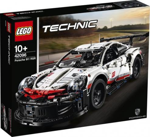 LEGO Bouwstenen 1000-2000 Technic Porsche 911 RSR - 42096B (42096B) — 1.580 stukjes, huren vanaf €8,25/week