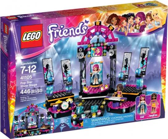 LEGO Friends Popster Podium (41105), huren vanaf €4,25/week