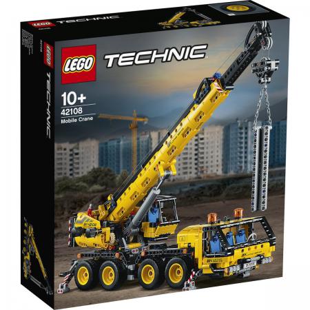 LEGO Bouwstenen 1000-2000 Technic Mobiele Kraan - 42108C (42108), huren vanaf €6,00/week