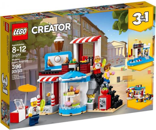 LEGO Creator 3-in-1 Creator Modulaire Zoete Traktaties (31077), huren vanaf €2,50/week