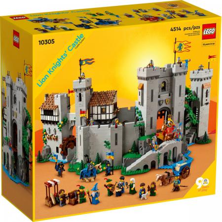 LEGO Bouwstenen 4000-5000 Lion Knights castle (10305) — 4.514 stukjes, huren vanaf €13,75/week