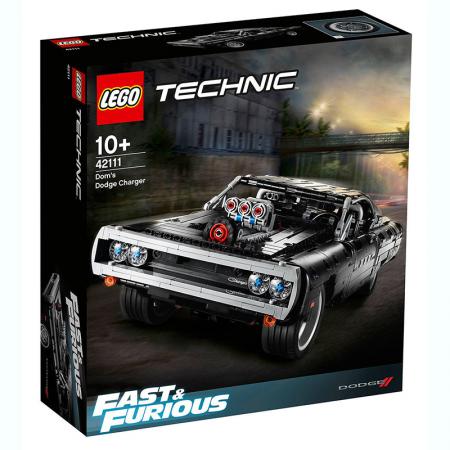 LEGO Bouwstenen 1000-2000 Technic Doms Dodge Charger - 42111A (42111A) — 1.077 stukjes, huren vanaf €5,50/week