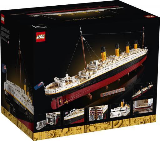 LEGO Bouwstenen 8000+ Titanic - 10294B (10294B) — 9.000 stukjes, huren vanaf €14,75/week