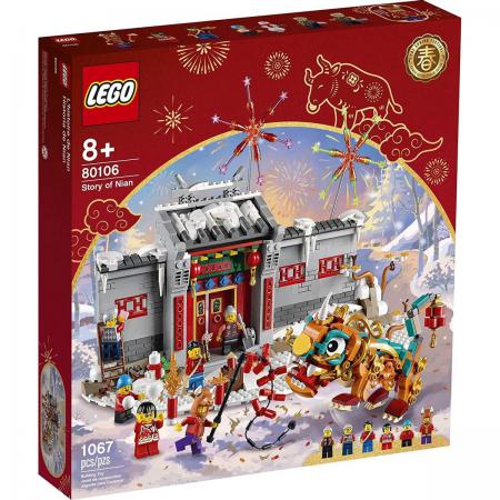 LEGO Bouwstenen 1000-2000 Story of Nian (80106), huren vanaf €6,00/week