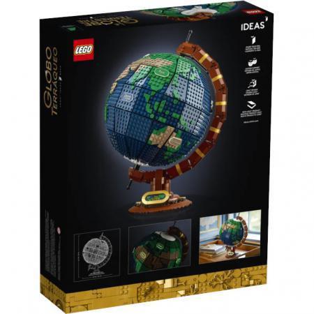 LEGO Bouwstenen 2000-3000 IDEAS Wereldbol - 21332D (21332D), huren vanaf €10,75/week