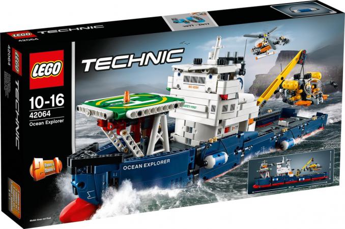 LEGO Bouwstenen 1000-2000 Technic Oceaanonderzoeker - 42064A (42064A), huren vanaf €7,75/week