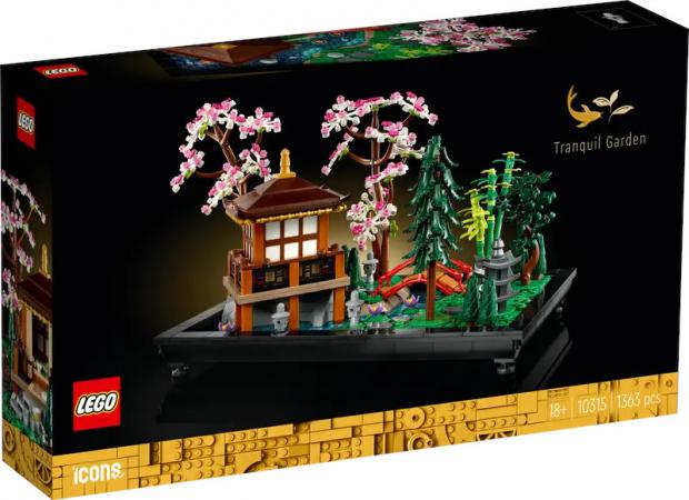 LEGO Bouwstenen 1000-2000 Icons Rustgevende tuin (10315), huren vanaf €8,25/week